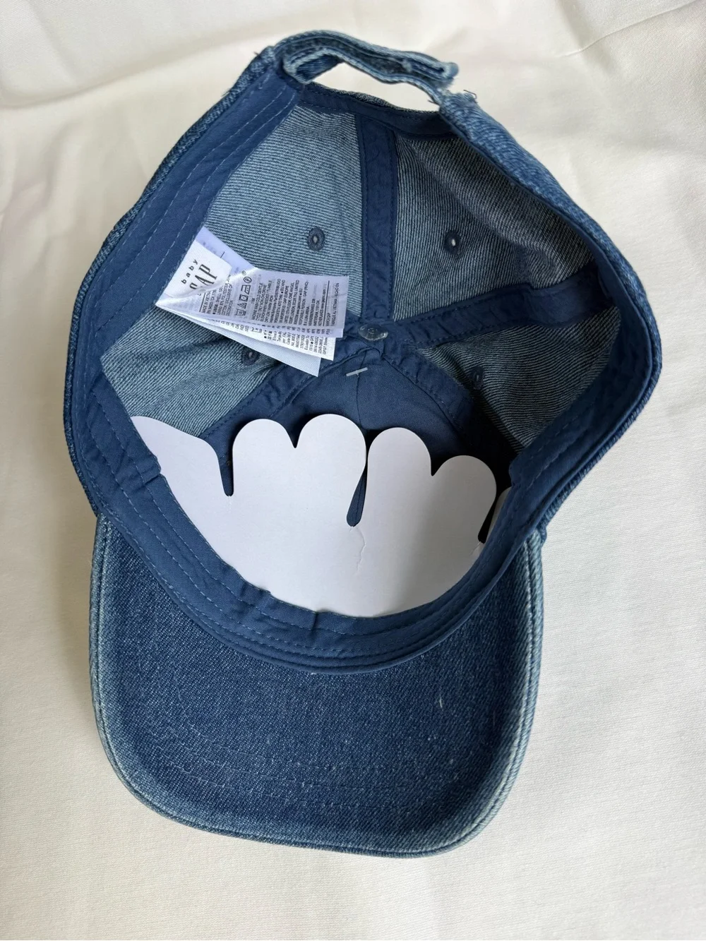 GAP Baby Denim Baseball Hat